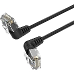 Патч-корд Vention прямой UTP cat.6a, RJ45 угол 90 - 3 м. черный, фото5