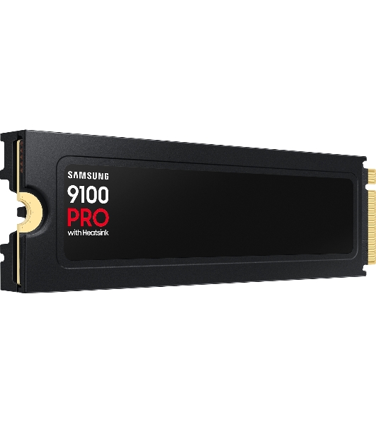 Накопитель SSD 1Tb Samsung 9100 PRO, M.2, PCI-E 5.0 x4, TLC 3D NAND R/W - 14800/13400 Mb/s с радиатором