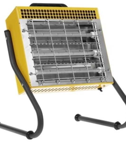 Обогреватель инфракрасный Ballu BIH-LM-1.5-S желтый, кварцевый, 1500 Вт, 25 м2