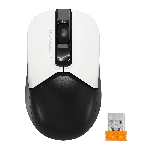 Мышь беспроводная A4Tech Fstyler FG12S белый/черный, 1200 dpi, радиоканал, USB, кнопки - 3, фото10