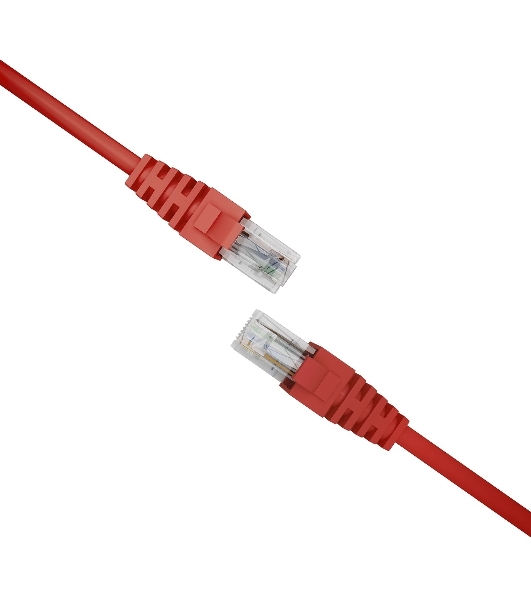 Патч-корд NTSS NTSS-PC-UTP-RJ45-5e-0.15-LSZH-RD NTSS-PC-UTP-RJ45-5E-0.15-LSZH UTP RJ-45 вил.-вилка RJ-45 cat.5e 0.15м красный LSZH (уп.:1шт)