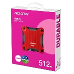 Внешний SSD ADATA SD620, 512Gb, USB 3.2 Gen 2 Type-A, R/W 520/460, красный, фото15