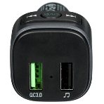 Автомобильное зарядное устройство Hoco E67, bluetooth FM Transmitter, 1xUSB, QC3.0, черный, фото4