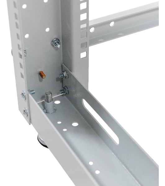 Стойка двухрамная NTSS NTSS-2POR42U/600-1000 42U 550ммx1000мм 600кг серый