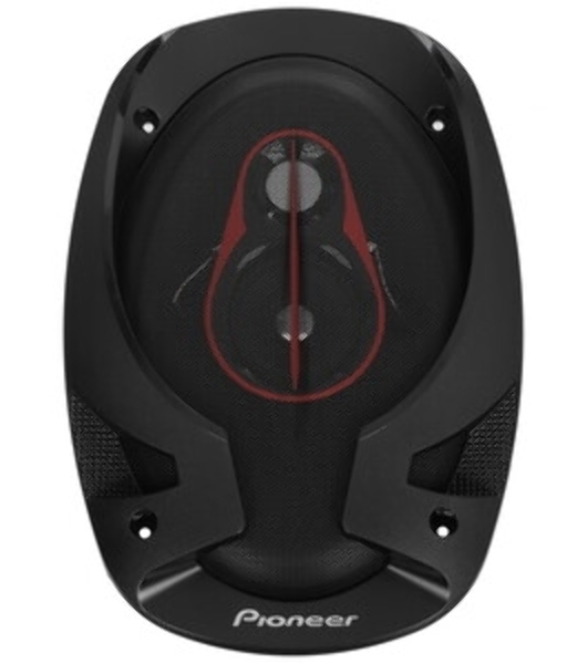 Колонки автомобильные Pioneer TS-R6951S 400Вт 4Ом 15x23см (6x9дюйм) (ком.:2кол.) коаксиальные трехполосные