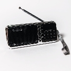 Радиоприемник портативный Сигнал РП-226BT черный/серебристый USB microSD, фото4