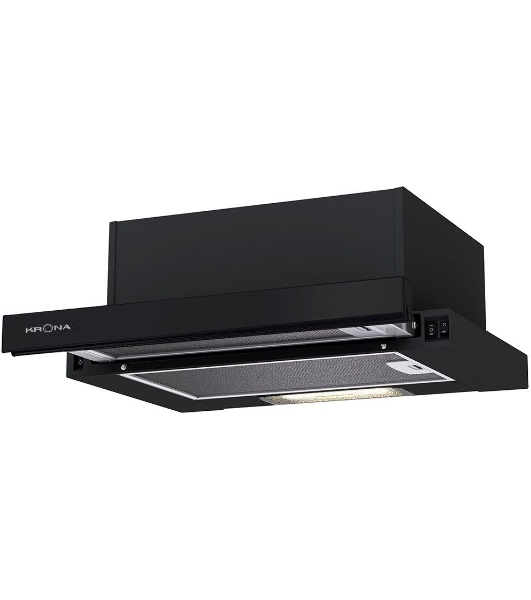 Вытяжка телескопическая Krona Kamilla 450 Black черный, 45 см, 507 куб. м/ч, 38 дБ