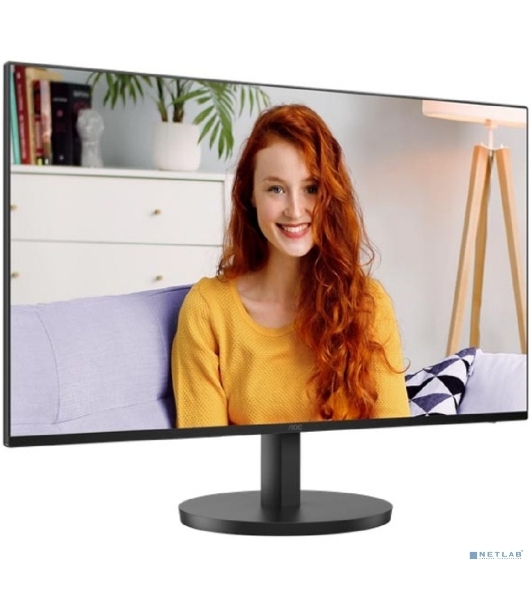 Монитор 23.8' AOC 24B3HA2 IPS 1920x1080, 100 Гц, 4 мс, 16:9, 250 кд/м2, 1xHDMI, 1xVGA, черный