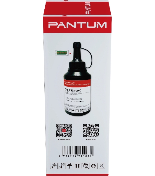 Заправочный комплект Pantum TN-C2310HC черный флакон 65гр. + чип, для устройств BM/BP 2300