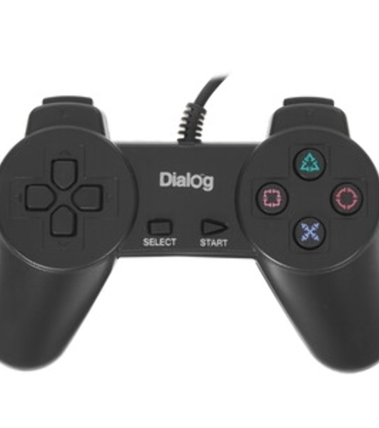 Геймпад Dialog Action GP-A01, черный Геймпад, 10 кнопок, USB