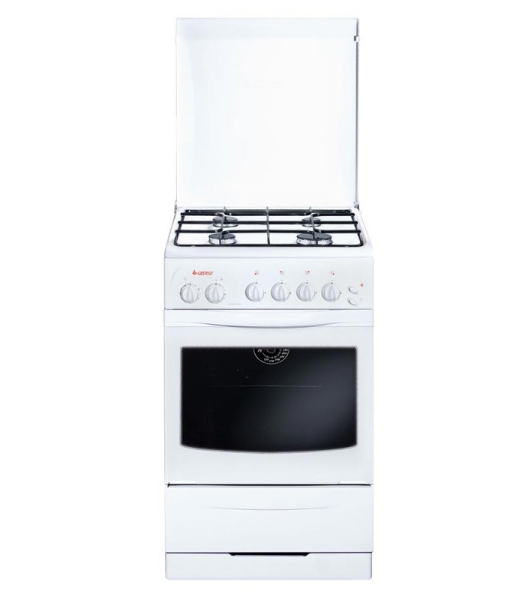 Плита газовая Gefest ПГ 3200-05 белый, конфорок 4 шт, духовка 42 л, 50 см x 85 см x 57 см