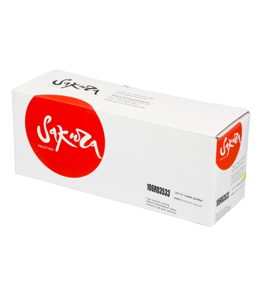 Картридж Sakura 106R03533 для Xerox Phaser VersaLink C400/C405, желтый, 8 000 к.