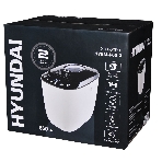 Хлебопечка Hyundai HYBM-P0613 белый/чёрный, 600 Вт, 0.9 кг, 12 программ, фото16