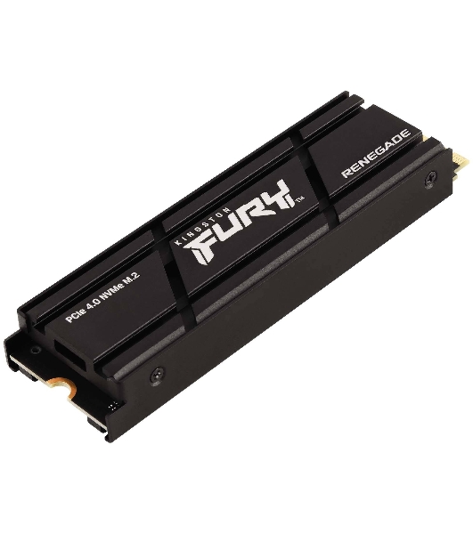 Накопитель SSD Kingston Fury Renegade, 4Tb, PCIe 4.0 x4, M.2 2280, NVMe, R/W 7300/7000, с радиатором