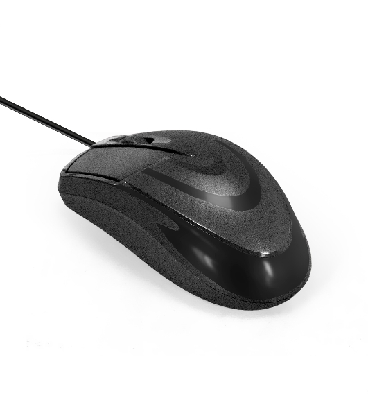 Комплект клавиатура+мышь ExeGate MK110-OEM проводной, USB, 1000 DPI, чёрный