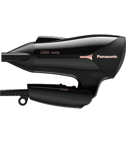 Фен Panasonic EH-NE66-K865 черный, 2000 Вт, ионизация, компактный