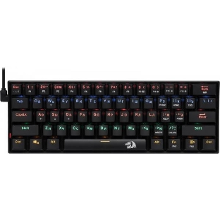 Клавиатура проводная Defender Redragon Lakshmi, USB, черный