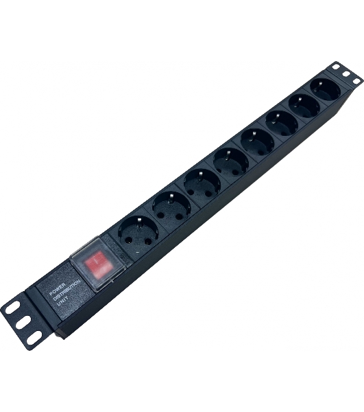 Блок распределения питания NTSS NTSS-PDU-DA1015 гор.размещ. 8x базовые 10A C14
