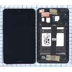 Модуль (матрица + тачскрин) для Asus MeMo Pad 8 ME181 ME181C черный с рамкой, фото 1