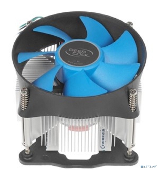 Кулер для процессора DEEPCOOL THETA 31 PWM 1700 черный/синий, 92 мм, алюминий/медь, 2400 об/мин, 30.3 дБ, 4 pin, 95 Вт, 66 мм