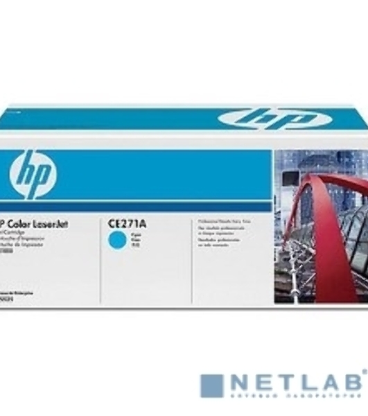 Картридж лазерный HP CE271A голубой для CLJ CP5520/5525 15000 стр.