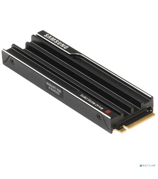 Накопитель SSD 4Tb Samsung 9100 PRO, M.2, PCI-E 5.0 x4, TLC 3D NAND R/W - 14800/13400 Mb/s с радиатором