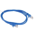 Патч-корд медный UTP Cablexpert PP10-1M/B cat.5e, 1м, литой, многожильный, синий, фото5