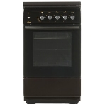 Плита газовая Flama N FG 24237 B коричневый, конфорок 4 газовых, духовка 50 л, 50 см x 85 см x 60 см, фото5