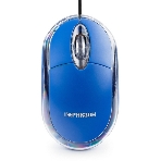 Мышь проводная Гарнизон GM-100B синий, 1000 dpi, USB, кнопки - 3, фото 1