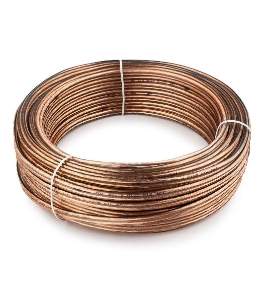 Акустический кабель Cablexpert CC-TC2x1,0-30M, прозрачный, 30 м, бухта