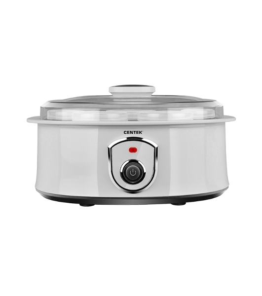Йогуртница Centek CT-1442 15 Вт, 200 мл, емкостей - 7 шт, материал баночек - стекло, белый