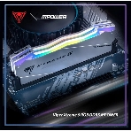 Оперативная память Patriot Viper Xtreme 5, DDR5, 32Gb (2x16Gb), 6400MHz, CL32, DIMM, с радиаторами, RGb, серебристый, фото6