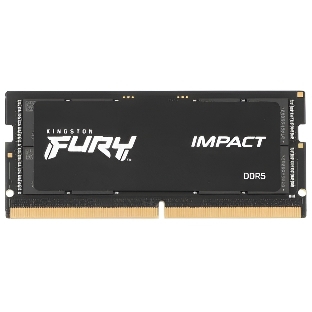 Оперативная память Kingston Fury Impact, DDR5, 64Gb (2x32Gb), 5600MHz, CL40, SO-DIMM