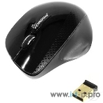 Мышь беспроводная Smartbuy 309AG черная SBM-309AG-K, фото 1