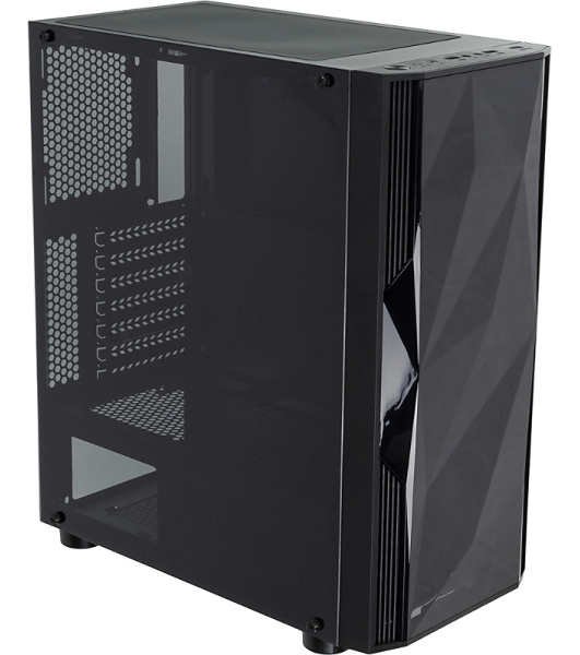 Компьютерный корпус Aerocool/Formula F-3401 (V1) черный без БП ATX 3x120мм 2xUSB 2.0 1xUSB 3.0 audio bott PSU