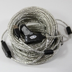 Кабель-адаптер VCOM VUS7049-25M USB2.0-repeater, удлинительный активный Am-->Af 25м, фото6