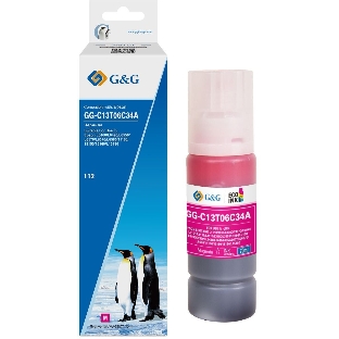 Чернила G&G GG-C13T06C34А №112 пурпурный70мл для Epson L6550/6570/11160/15150/15160