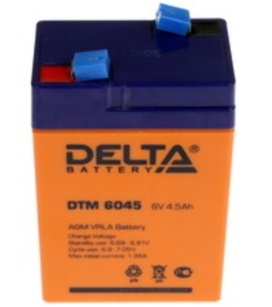 Батарея для ИБП Delta DTM 6045 (6V 4.5Ah)