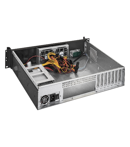 Серверный корпус ExeGate Pro 2U350-01 (RM 19', высота 2U, глубина 350, БП 1U-300ADS, USB)