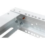 Стойка двухрамная NTSS NTSS-2POR42U/600-1000 42U 550ммx1000мм 600кг серый, фото3