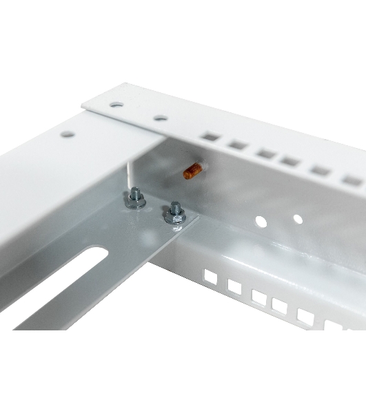 Стойка двухрамная NTSS NTSS-2POR42U/600-1000 42U 550ммx1000мм 600кг серый
