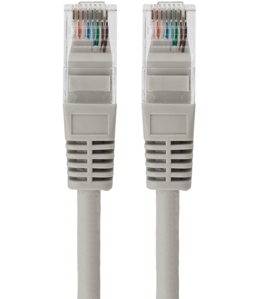 Пaтч-корд U/UTP Rexant, cat.5e, RJ45-RJ45, неэкранированный, LSZH серый, 3м