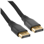 Кабель DisplayPort Cablexpert CC-DP8K-6, v1.4, 1.8м, 20M/20M, нейлоновая оплетка, метал. разъемы, пакет, фото6