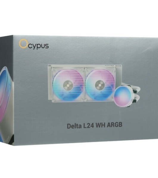Система охлаждения Ocypus Delta L24 WH ARGB V2 белый 280W/ All Intel/ AMD AM*/ Screws