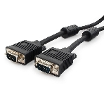 Кабель VGA Premium Cablexpert CC-PPVGA-10-B, 15M/15M, 3.0м, черный, тройной экран, феррит.кольца, пакет, фото3