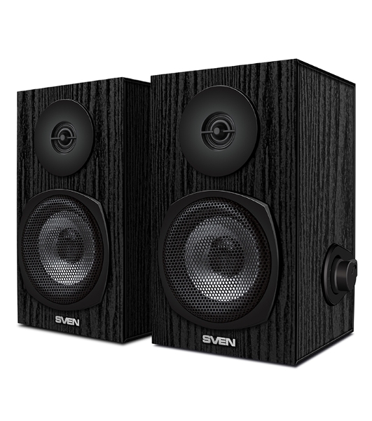 Акустическая система SVEN SPS-575 2.0 черный 6Вт
