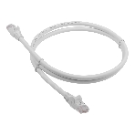 Патч-корд LANMASTER LAN-PC45/U6-2.0-WH вилка RJ-45-вилка RJ-45 Cat.6 2м белый LSZH (уп.:1шт), фото 1