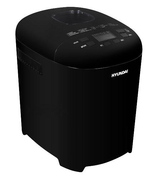 Хлебопечка Hyundai HYBM-P0513 чёрный, 550 Вт, 0.9 кг, 15 программ