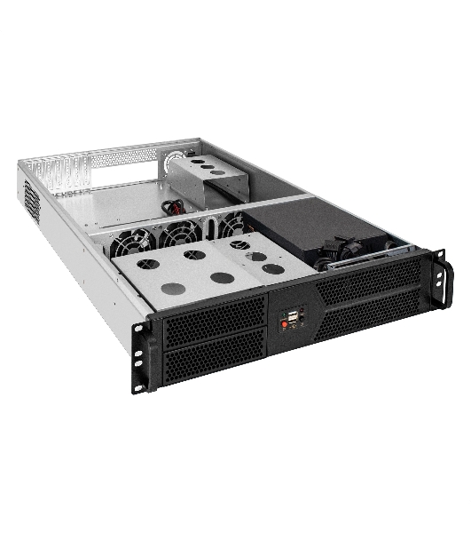 Серверный корпус ExeGate Pro 2U650-05 (RM 19', высота 2U, глубина 650,БП 1100ADS, 2*USB)