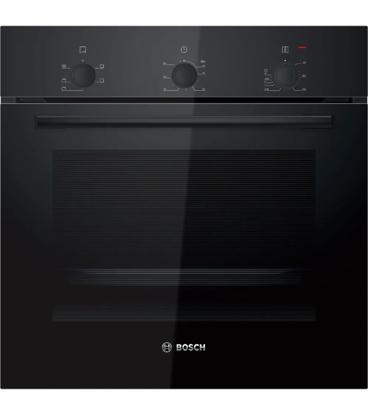 Духовой шкаф Bosch HBF011BA1T Serie 2, черный, класс энергоэффективности А, 4 режима,71 литр, сделано в Турции